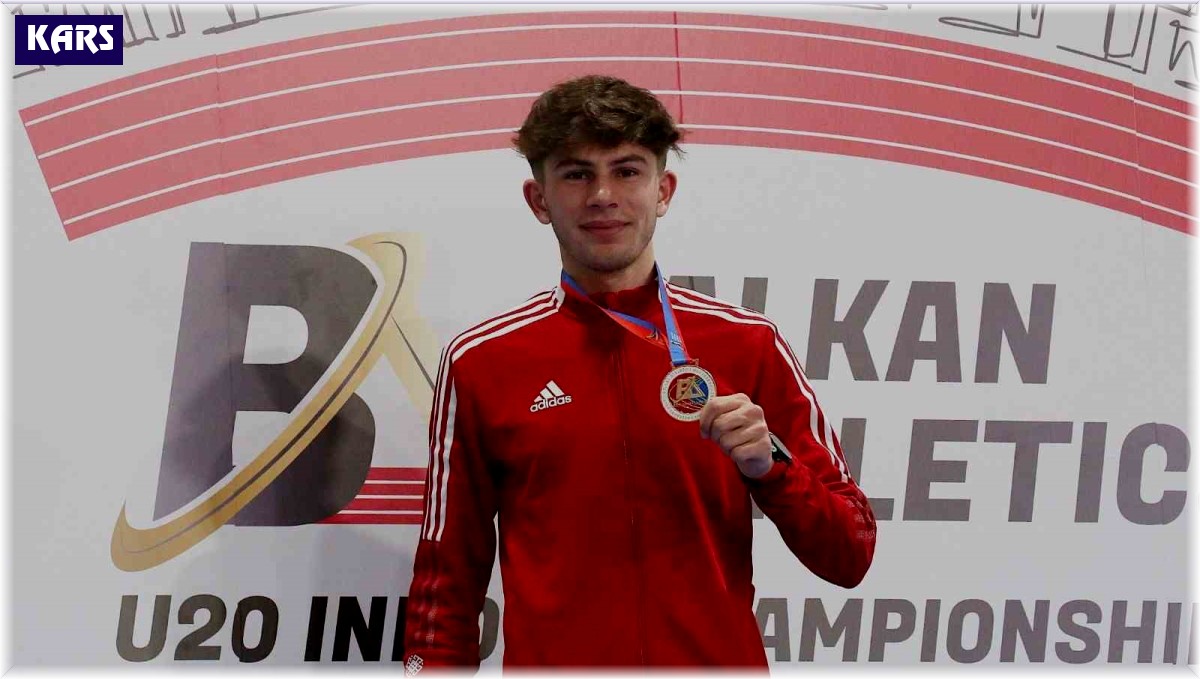 Karslı atlet Balkan Şampiyonu oldu