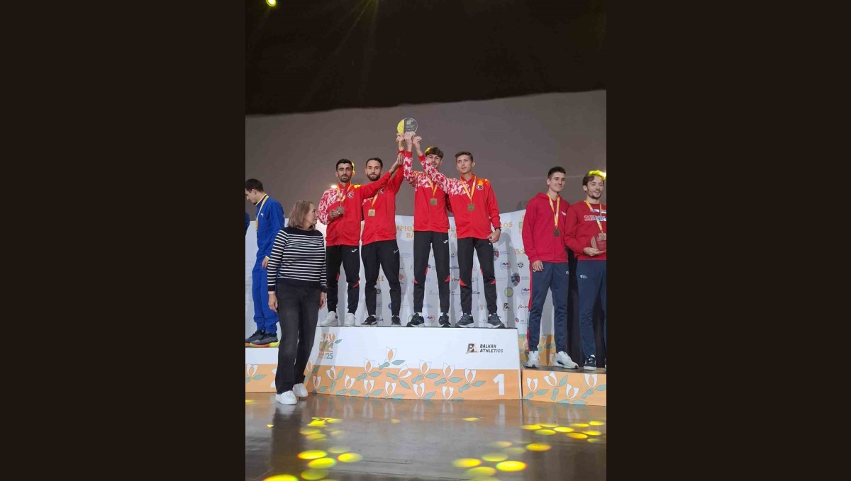 Karslı atlet balkan şampiyonu oldu