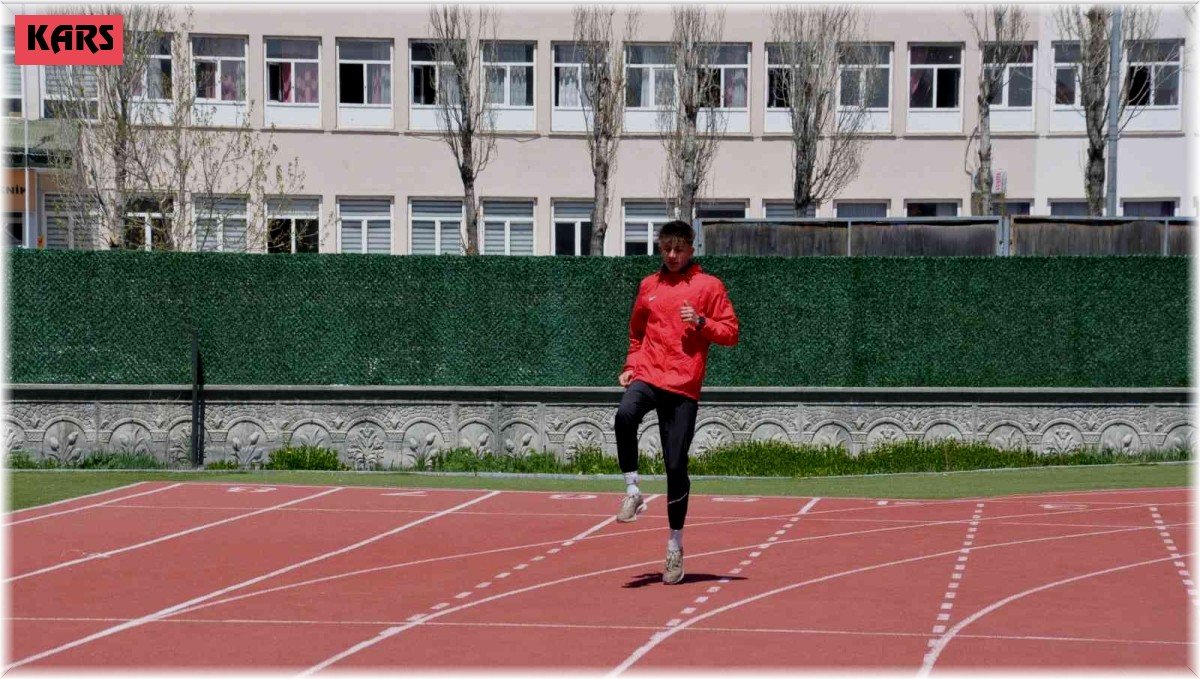 Karslı atlet Fransa'da Türkiye'yi temsil edecek