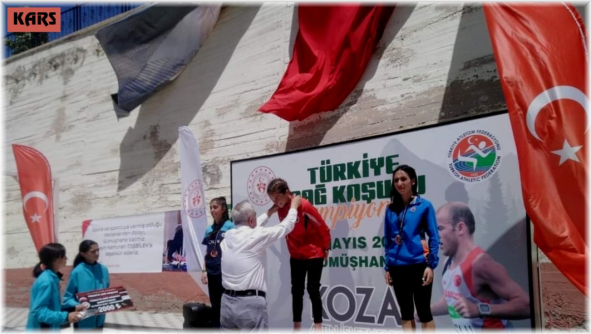 Karslı atlet Topuz Türkiye şampiyonu oldu
