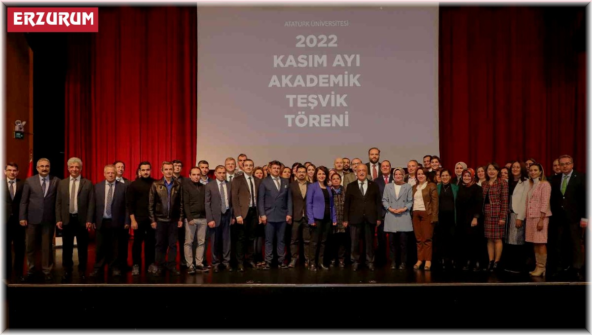 Kasım ayı Bilimsel Teşvik ve Ödül Töreni düzenlendi