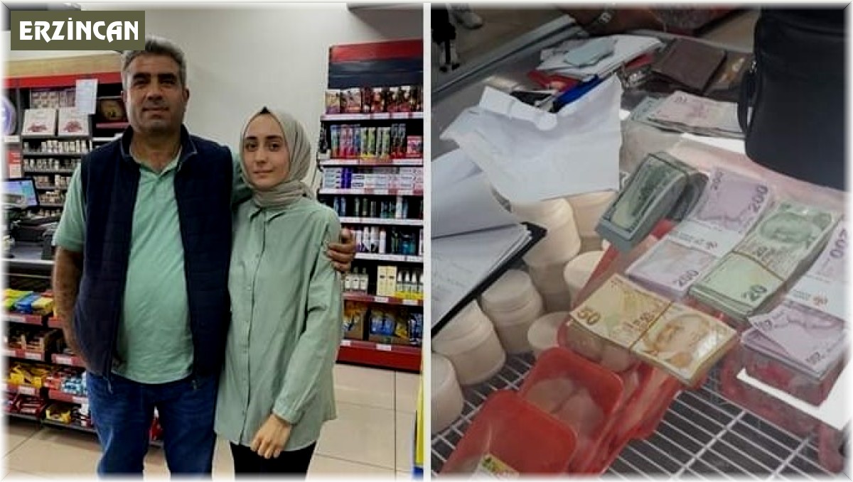 Kasiyer markette unutulan 2 milyon lirayı sahibine teslim etti