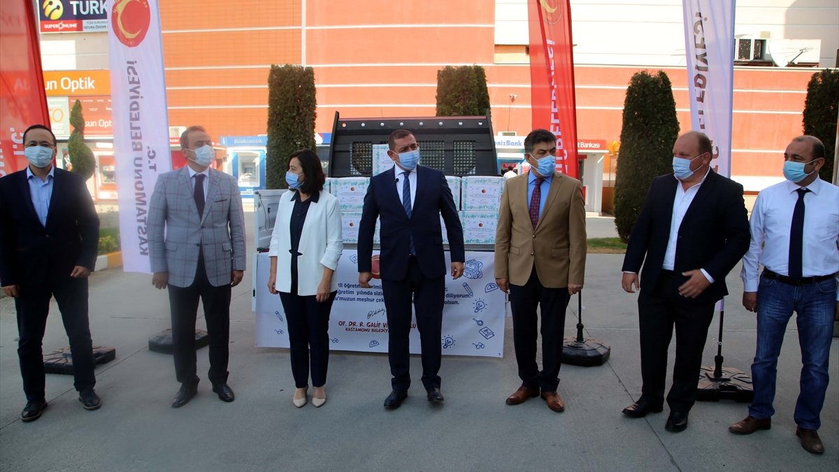 Kastamonu'dan 81 ilde 81 okulla "ilk teneffüs" helvası