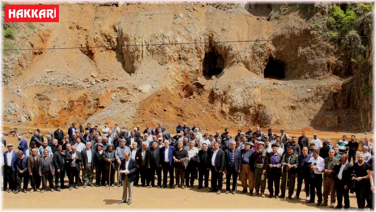 Kavaklı köyü sakinleri "madenlere" karşı eylem başlattı