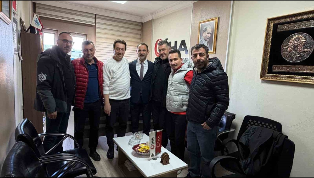 Kayak kulüpleri Birliği'nden İHA'ya ziyaret