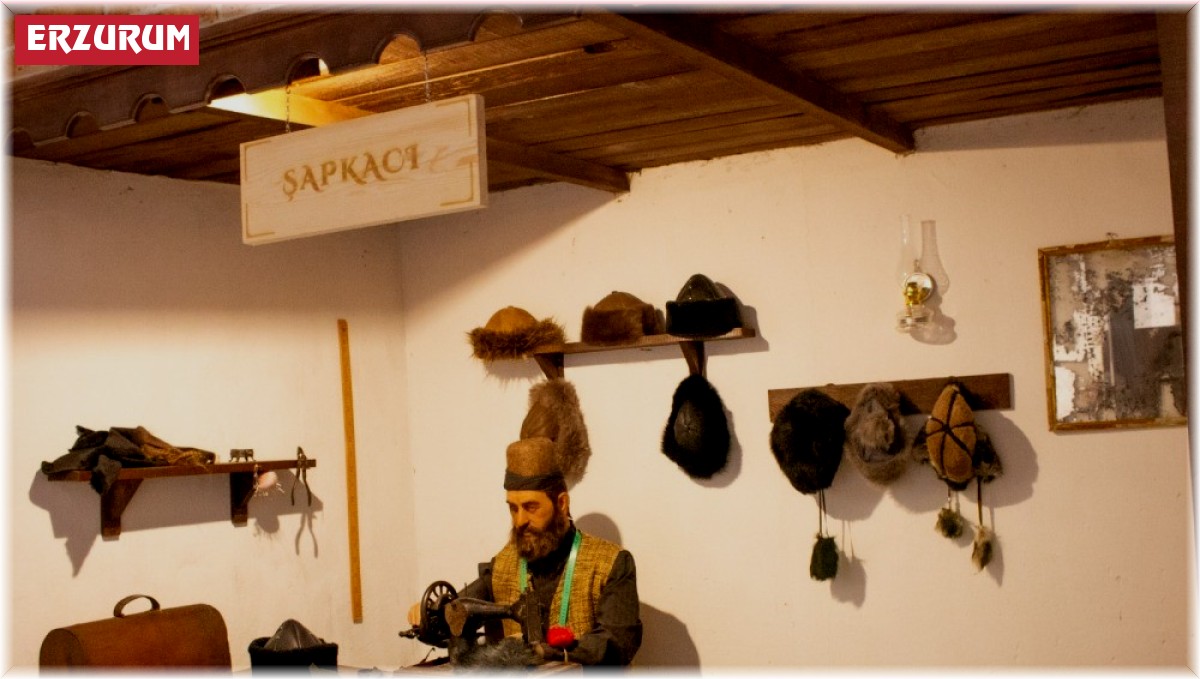 Kaybolan meslekler Erges Konağı'nda yaşatılıyor