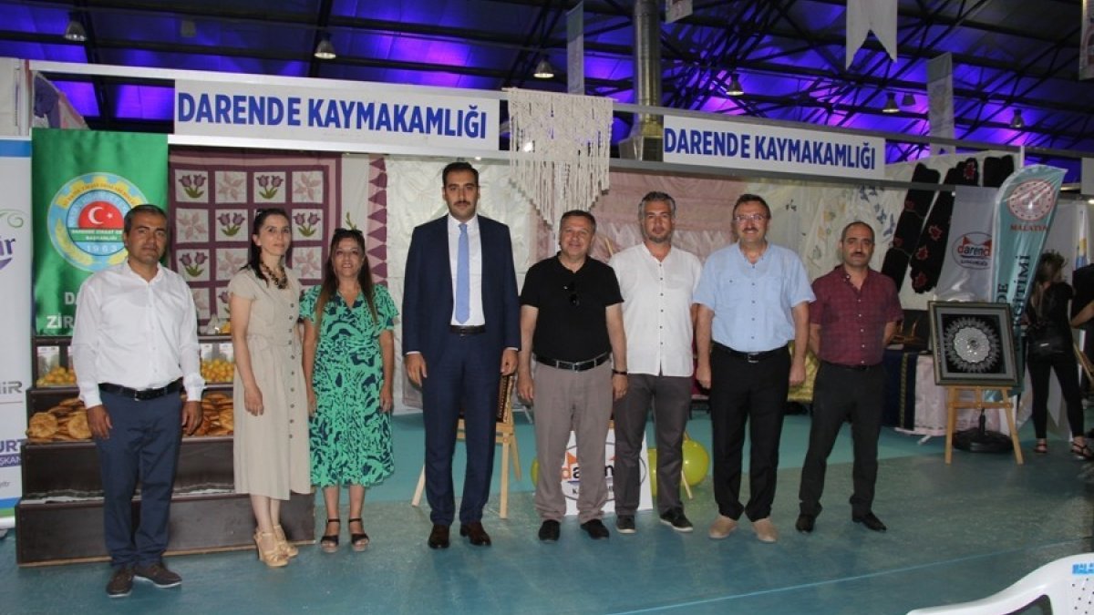 Kayısı Festivali'nde Darende standı ilgi görüyor