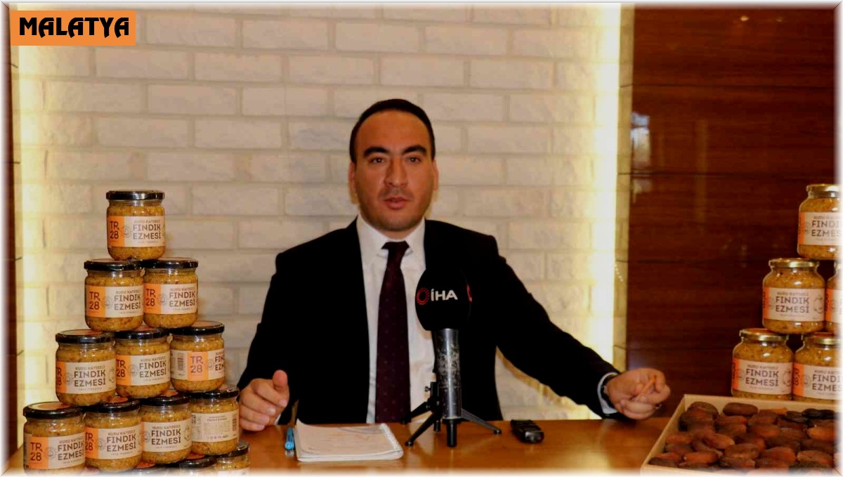 Kayısının, fındık ile tatlı buluşması