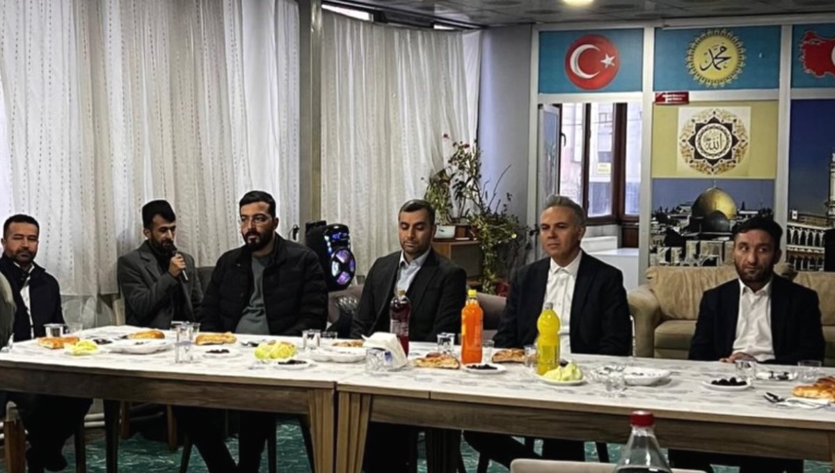 Kaymakam Akın öğrencilerle iftarda buluştu