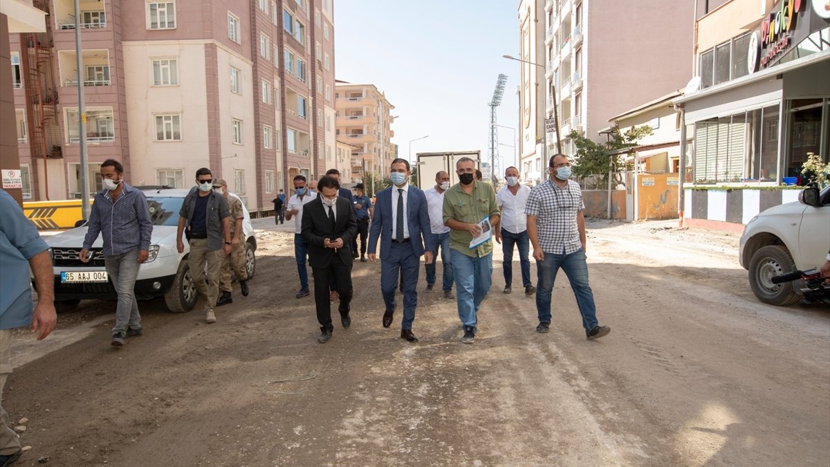 Kaymakam Aslan, mahallelerdeki çalışmaları inceledi