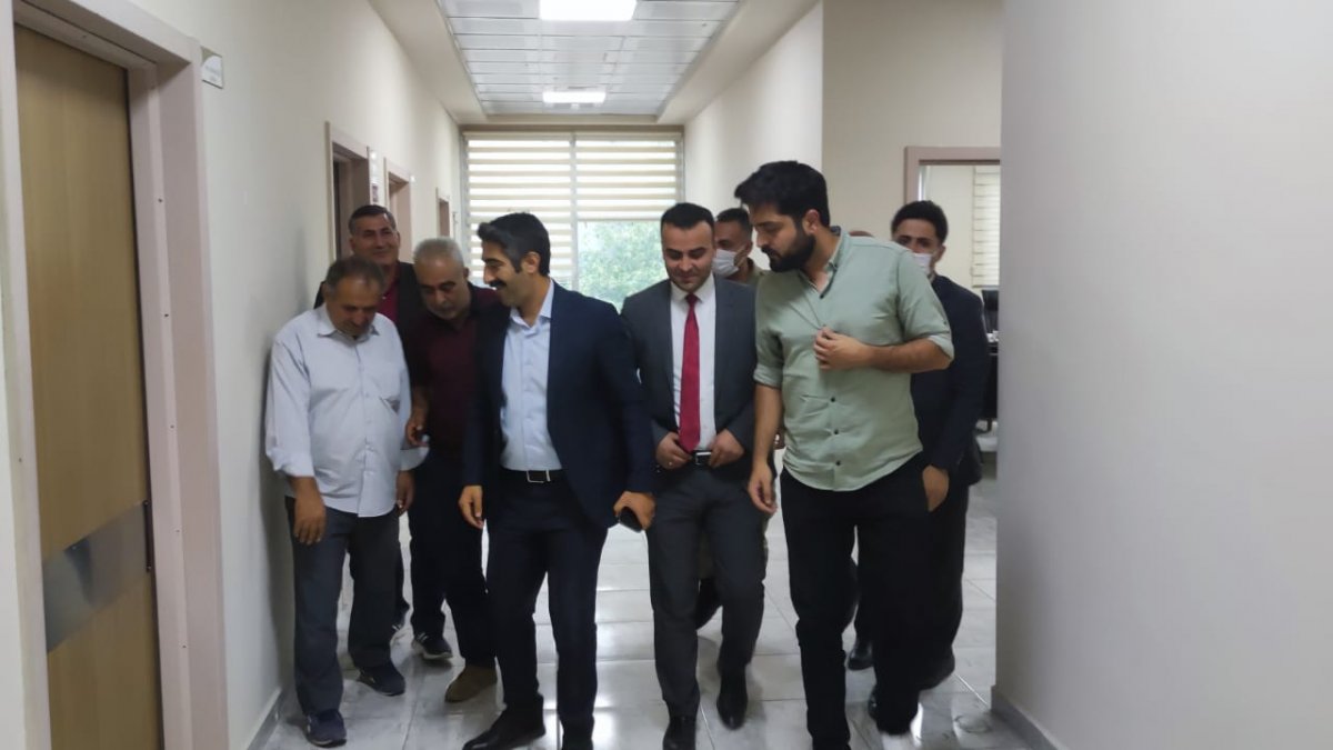 Kaymakam Aslantatar sağlık kurumlarını ziyaret etti