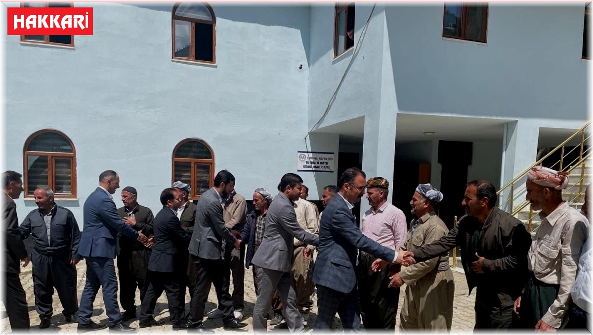 Kaymakam Ateş okul inşaatında incelemelerde bulundu