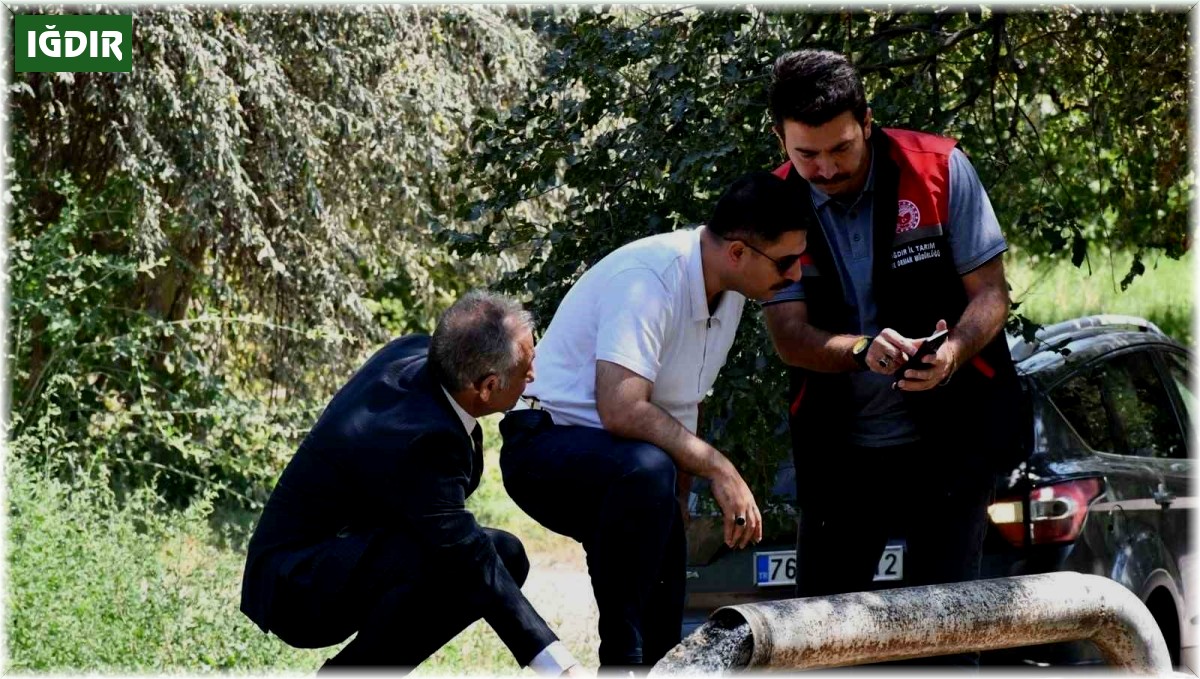 Kaymakam Aydın, 'Aralık Millet Bahçesi'nde incelemelerde bulundu