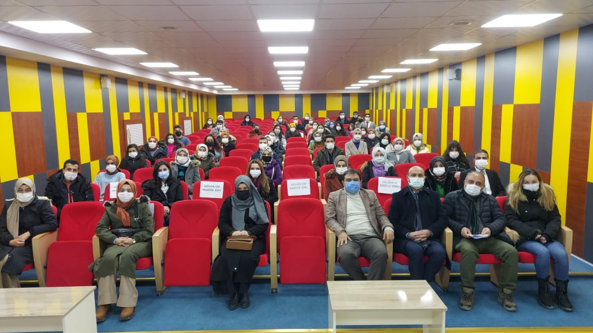 Kaymakam Balcı, Diyadin’e yeni atanan öğretmenlerle uyum seminerinde buluştu