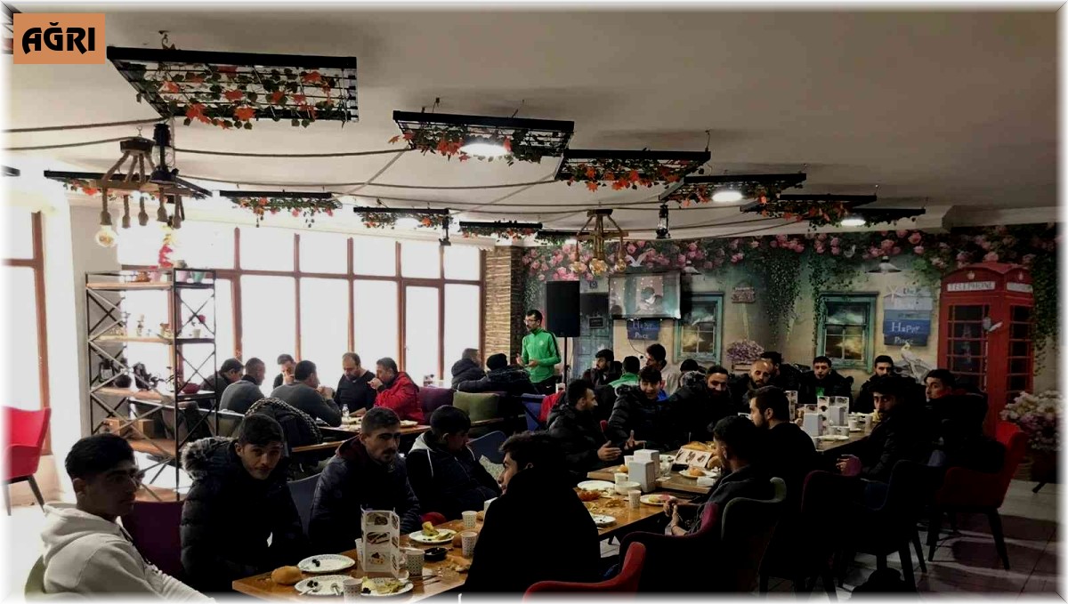 Kaymakam Balcı, sporcularla yemekte buluştu