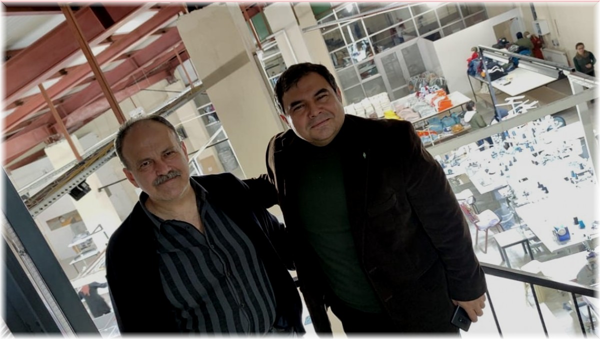 Kaymakam Balcı, tekstil atölyesini ziyaret etti