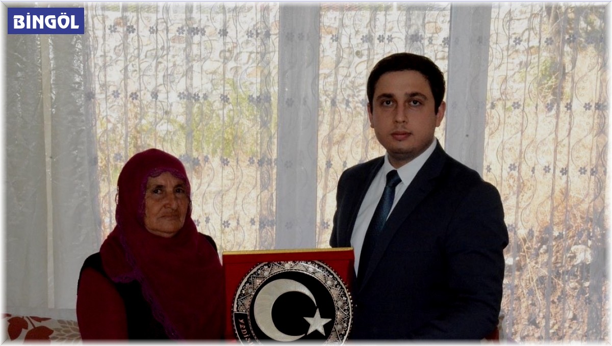 Kaymakam Başar, şehit yakınları ve ihtiyaç sahibi ailelerle bir araya geldi