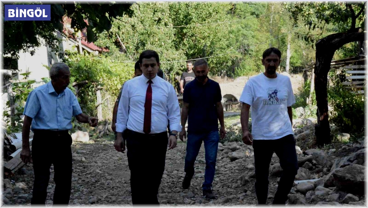 Kaymakam Başar: ''Talepleri, yerinde dinleyerek tespit ediyoruz"