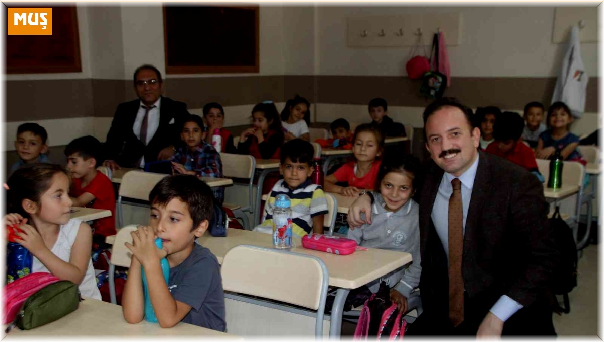 Kaymakam Bayram'dan okul ziyareti