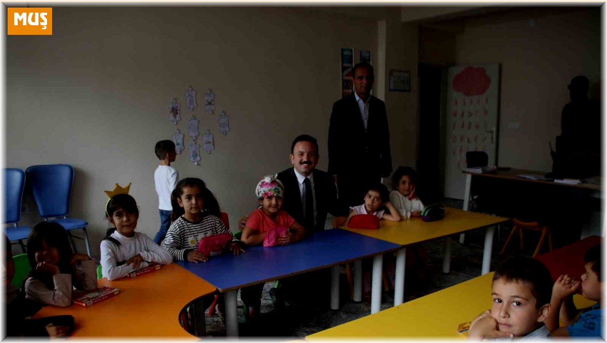 Kaymakam Bayram'dan yaz Kur'an kursu öğrencilerine ziyaret