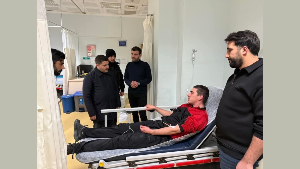 Kaymakam Bulut, yeni yıla görevi başındaki ekiplerle girdi