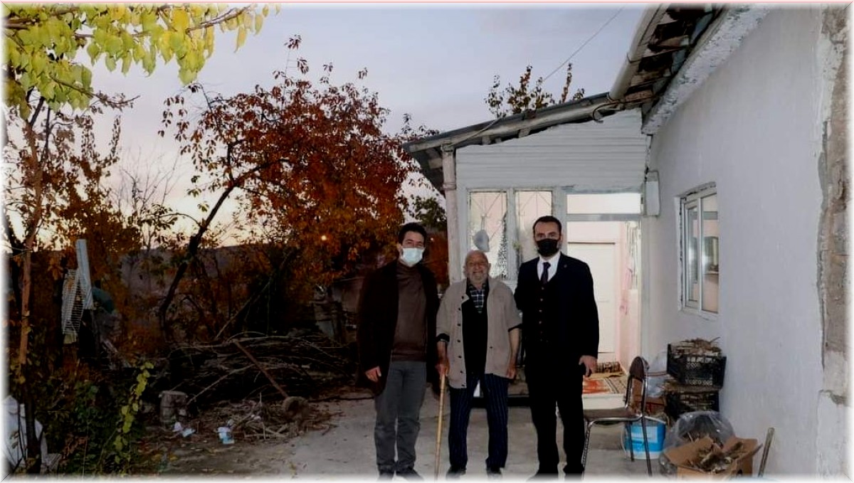 Kaymakam Çelik, esnaf ve yaşlı vatandaşlara ziyarette bulundu