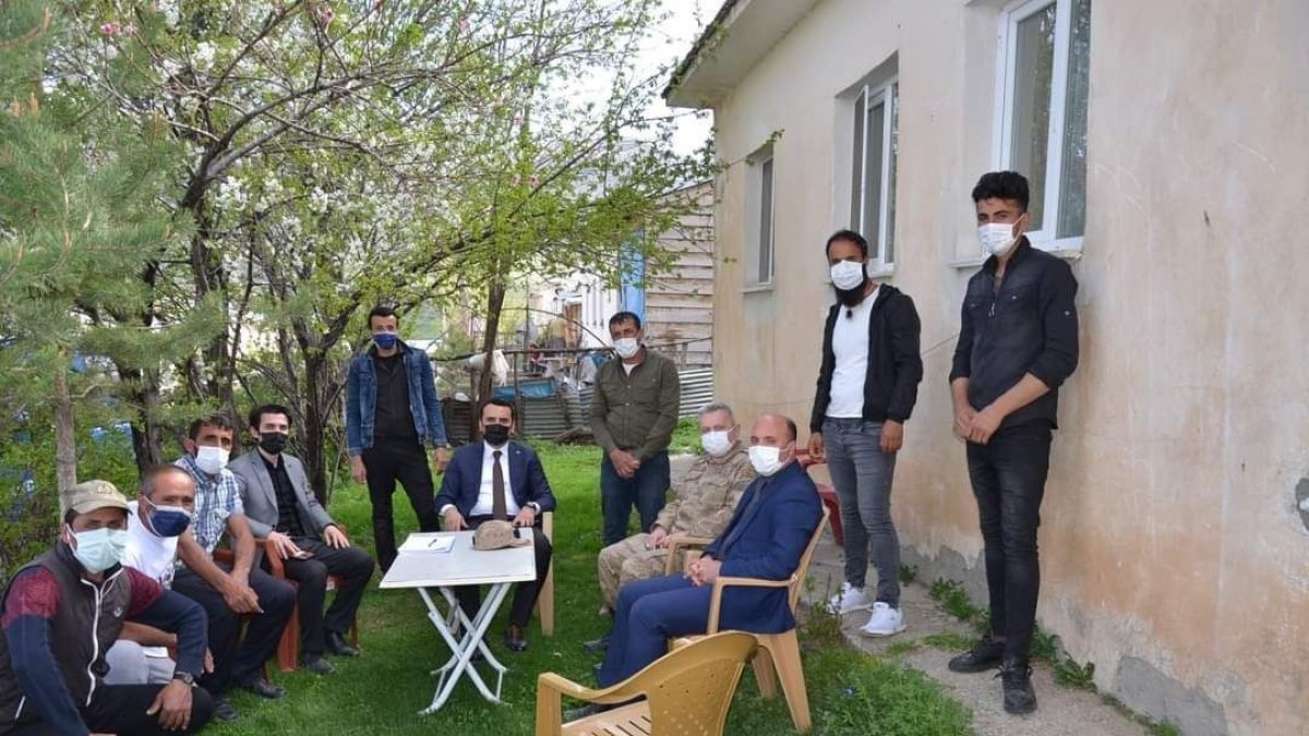 Kaymakam Çelik, Kemerçam, Yuvalı, Çayırdüzü ve Büklümdere köylerini ziyaret etti