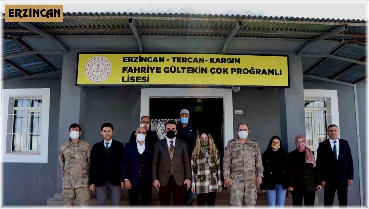 Kaymakam Çelik, öğrencilerle bir araya geldi