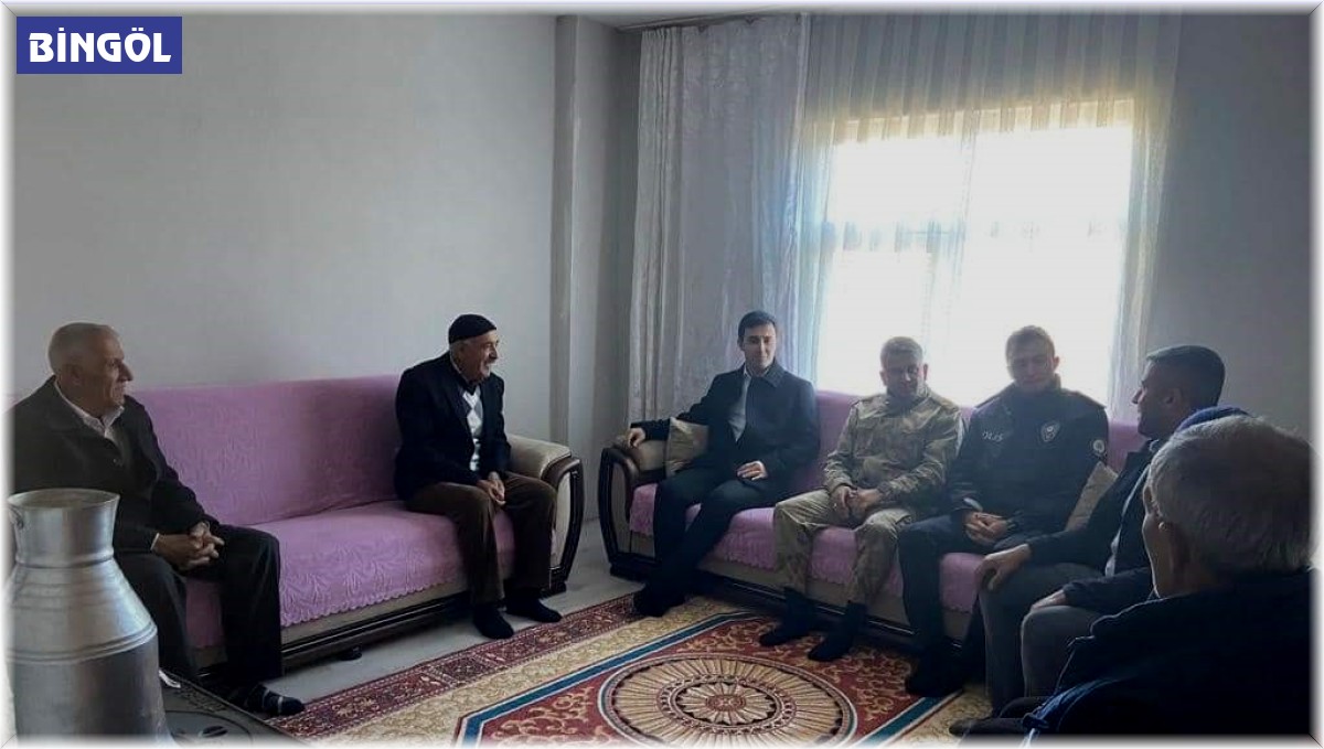 Kaymakam Çelik vatandaşlarla bir araya geldi