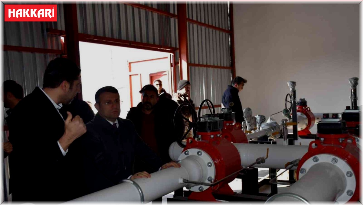 Kaymakam Çimşit, devam eden doğalgaz çalışmalarını yerinde inceledi