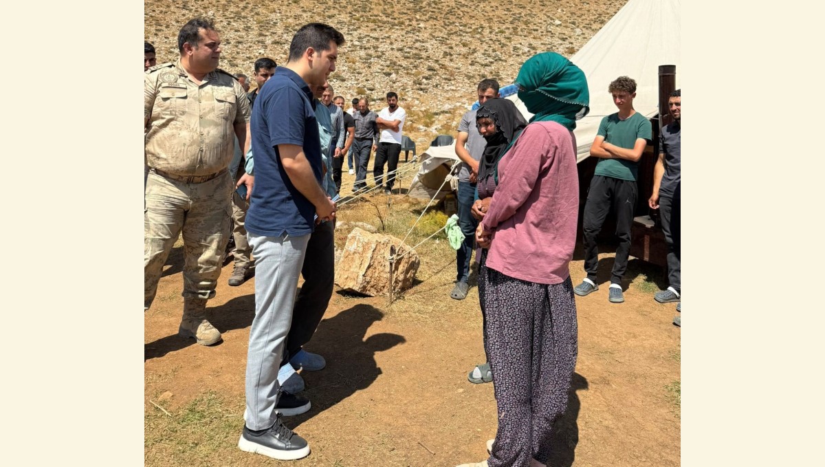 Kaymakam Çolak'tan taziye ziyareti