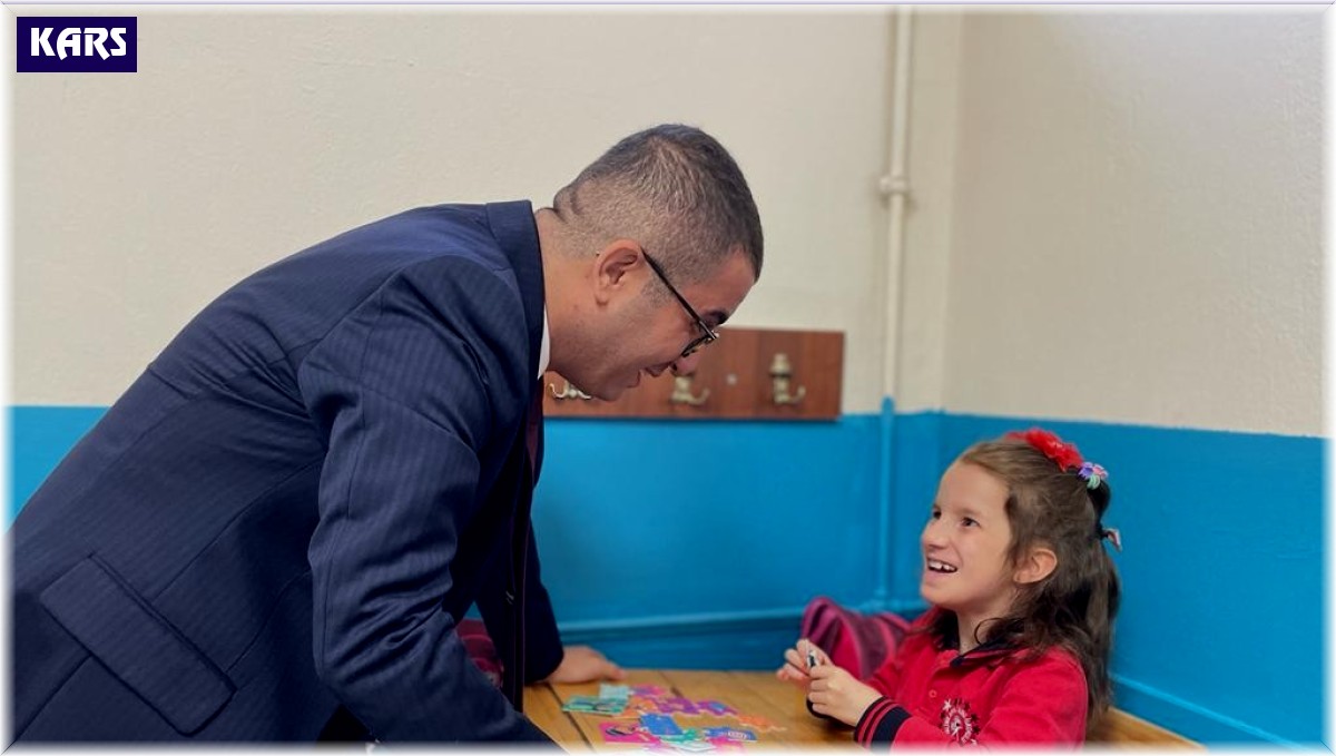 Kaymakam'dan öğrencilere anlamlı ziyaret