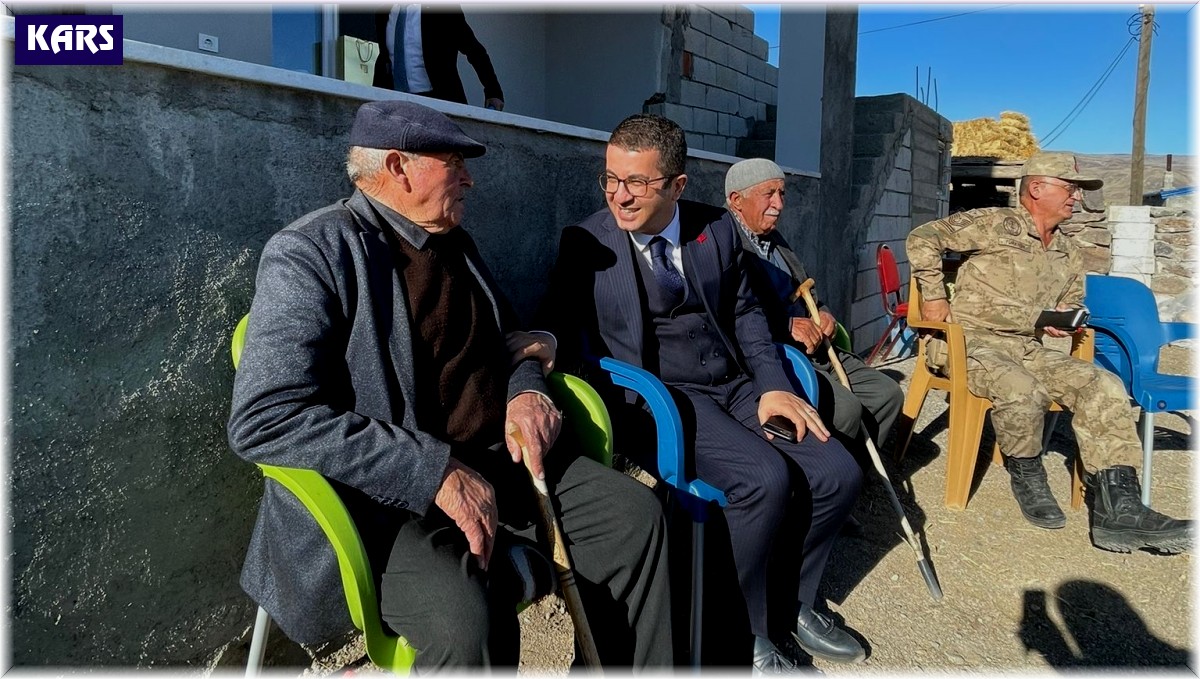 Kaymakam Daştan köy ziyaretlerini sürdürüyor