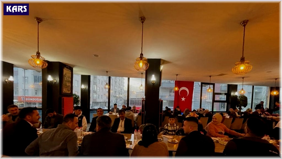 Kaymakam Daştan şehit ve gazi aileleriyle iftarda buluştu