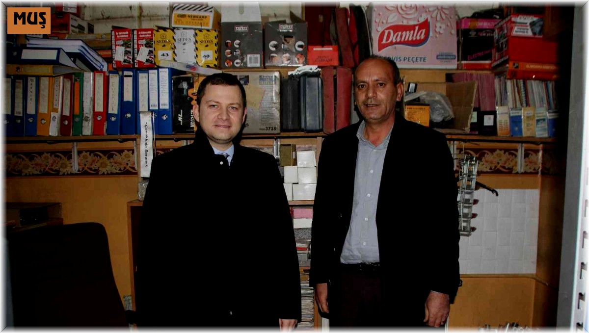 Kaymakam Demirer'den esnaf ziyareti