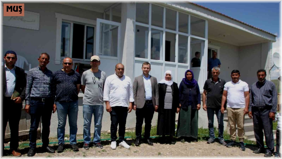 Kaymakam Demirer'den şehit ailesi ve askerlere ziyaret