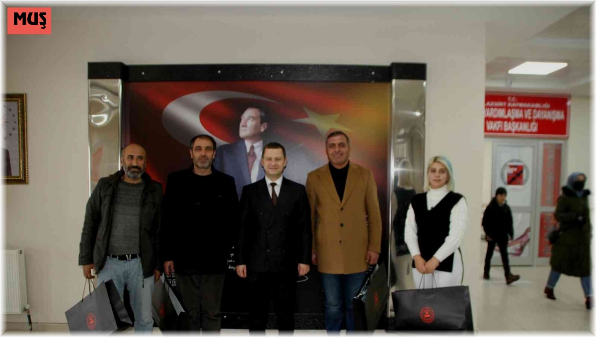 Kaymakam Demirer gazeteciler ile bir araya geldi