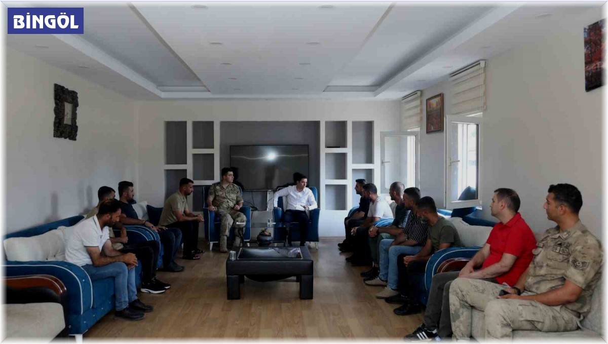 Kaymakam Güzel, güvenlik korucularıyla bir araya geldi