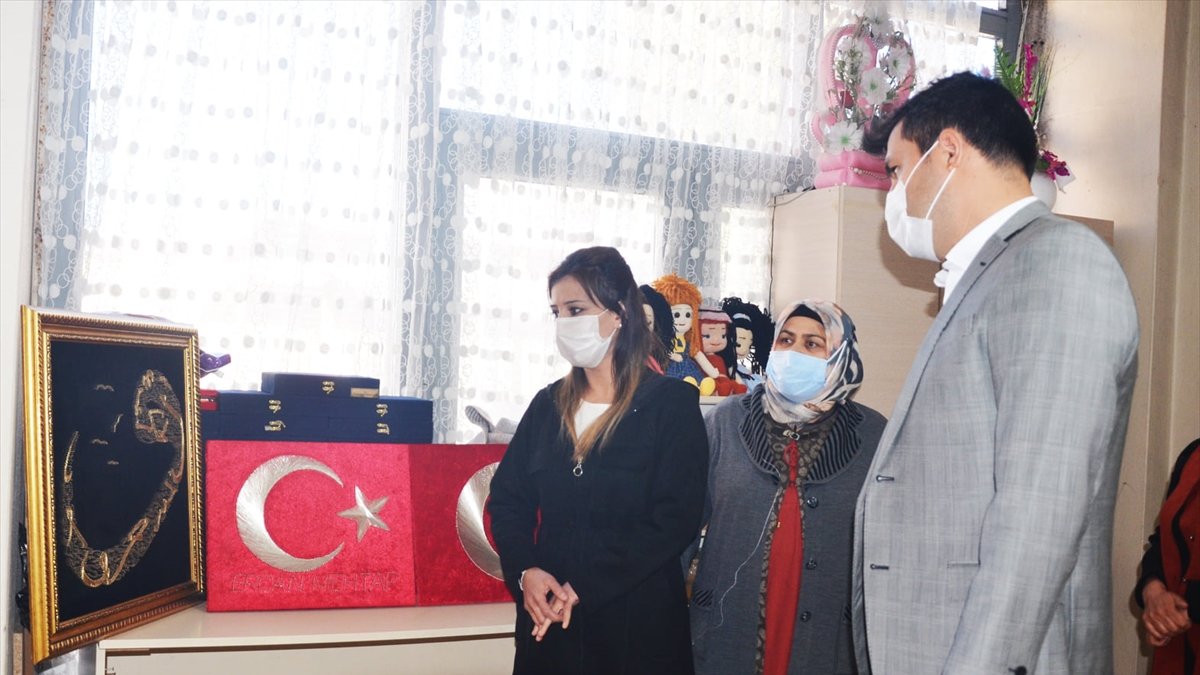 Kaymakam İlidi ADEM'de kursiyerleri ziyaret etti