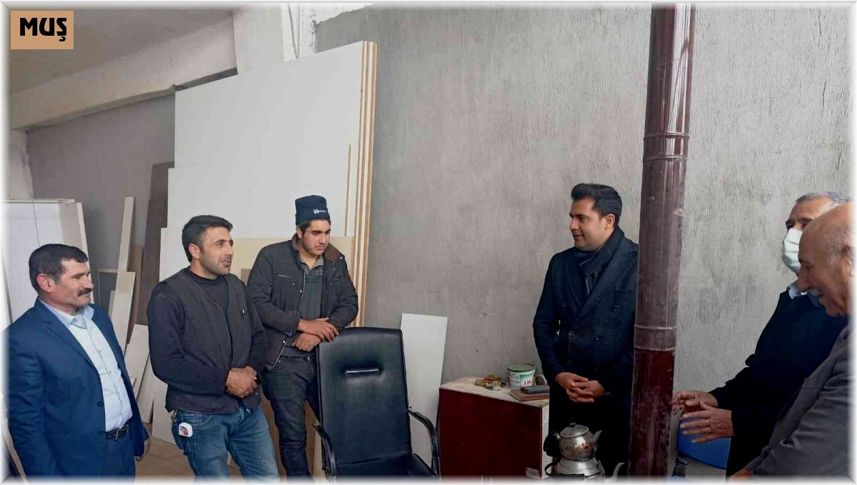 Kaymakam İlidi, sanayi esnafının taleplerini dinledi