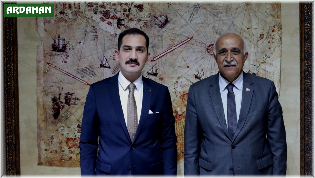 Kaymakam İpek'ten, Başkan Azizoğlu'na ziyaret