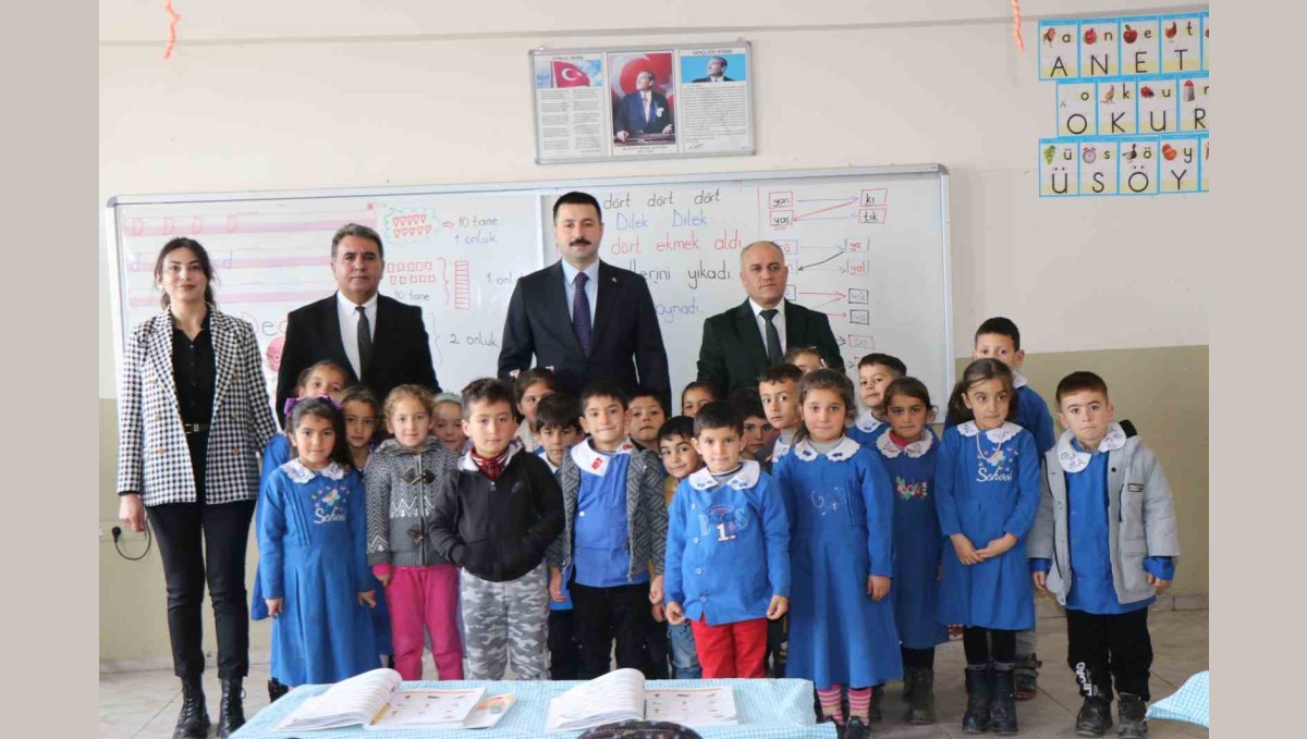 Kaymakam Karali'den okul ziyaretleri