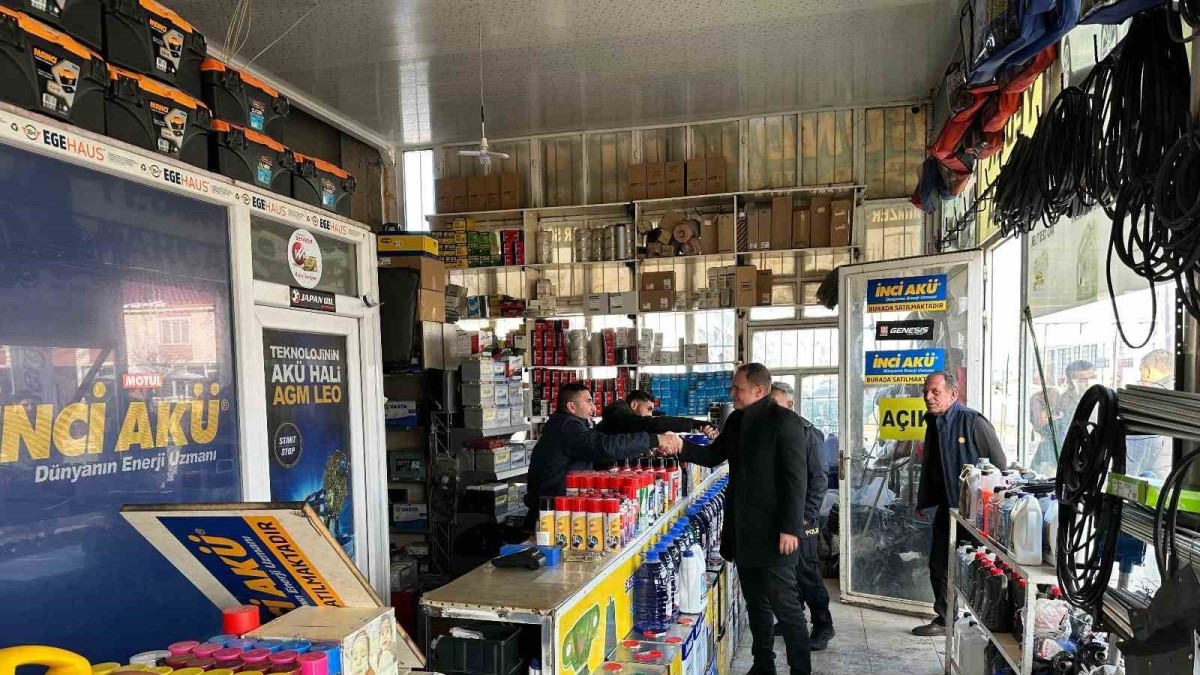 Kaymakam Koşansu sanayi esnafını ziyaret etti