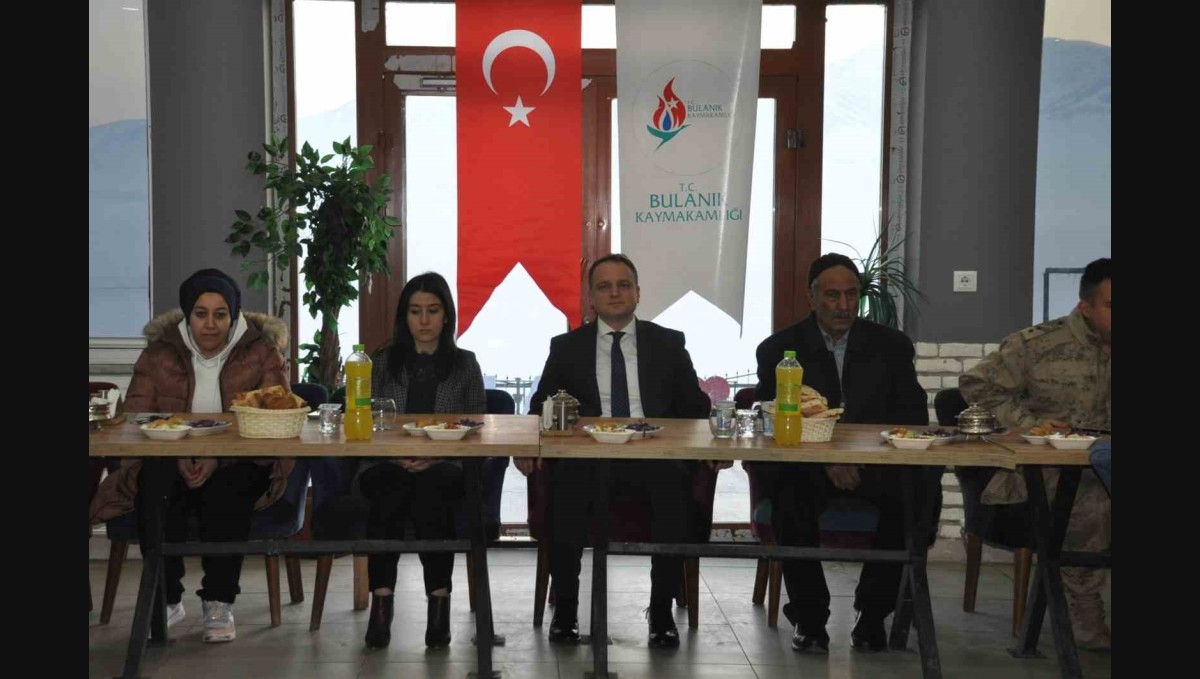 Kaymakam Koşansu, şehit ve gazi aileleriyle iftarda buluştu