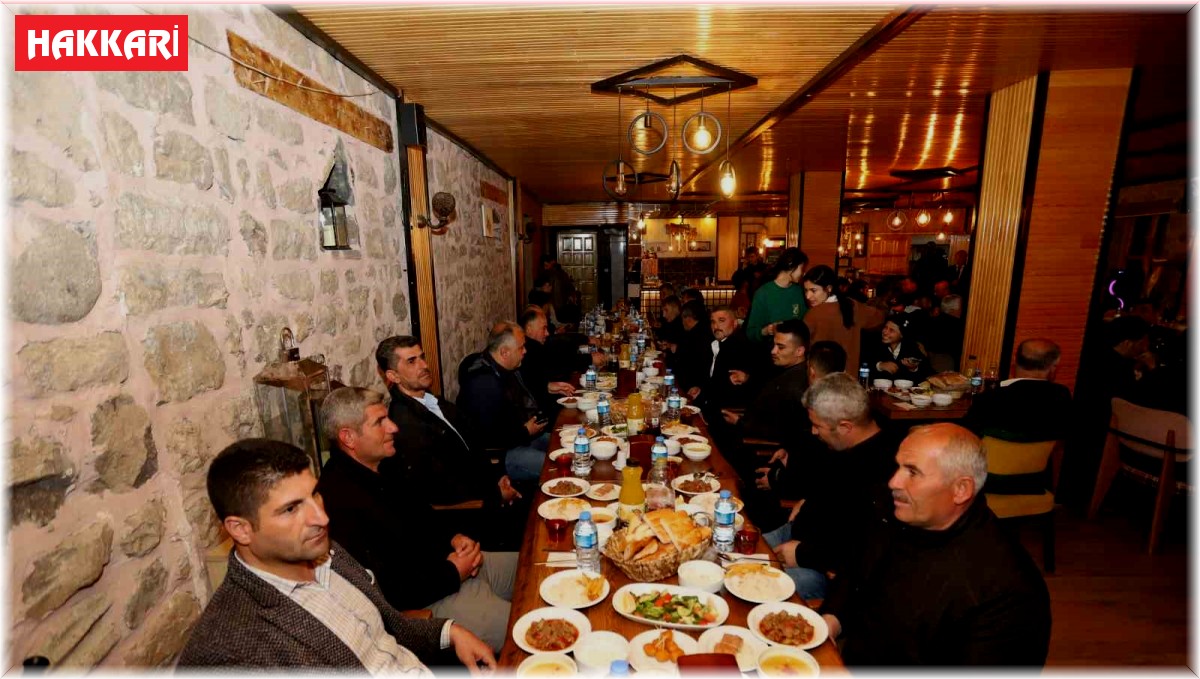 Kaymakam Kumcu, şehit aileleriyle bir araya geldi