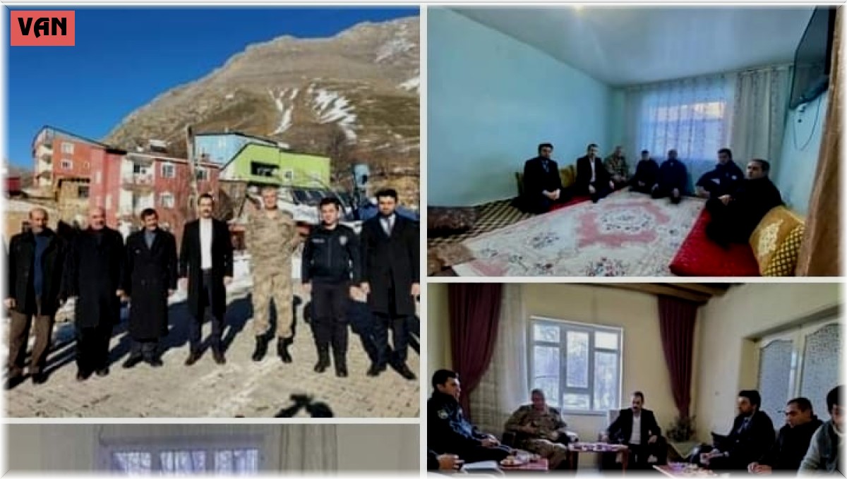 Kaymakam Kundakçı şehit ailelerini ziyaret etti