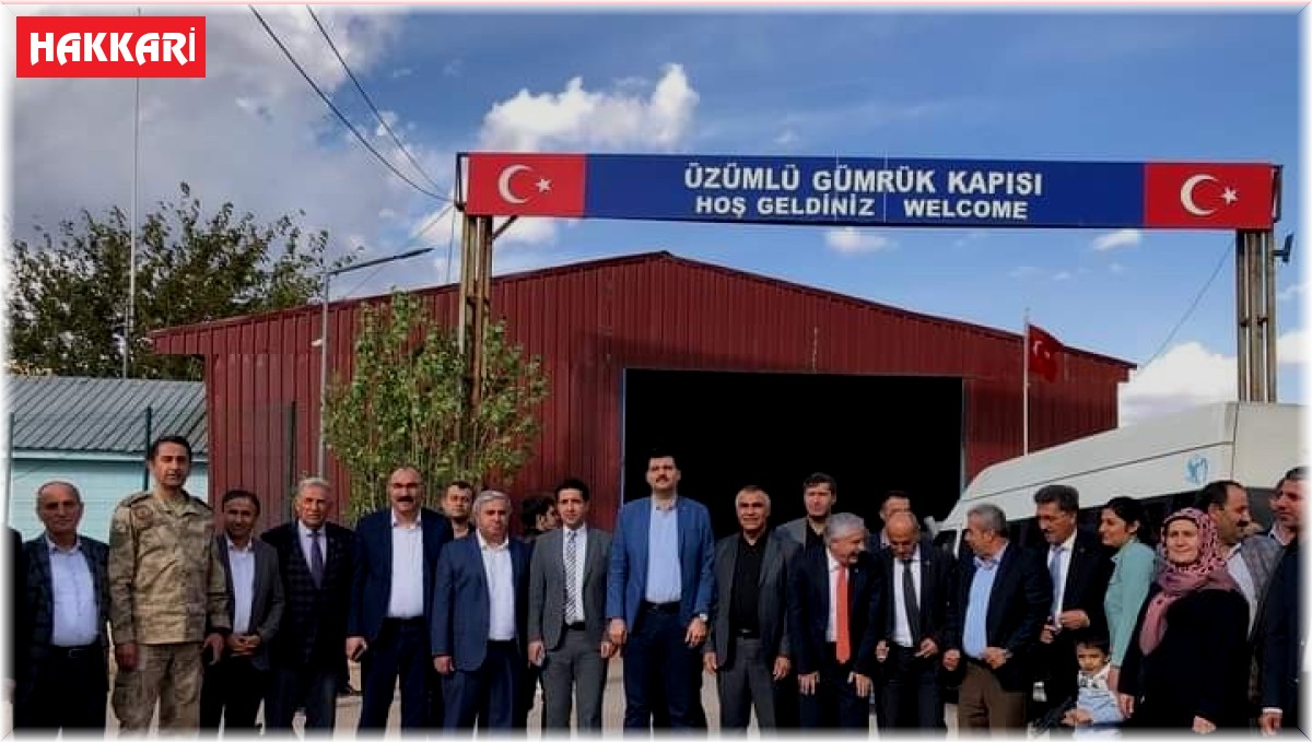 Kaymakam Kurt, Üzümlü Sınır Kapısı'nı ziyaret etti