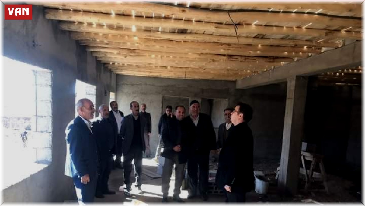 Kaymakam Nasır kırsalda yapılan çalışmaları inceledi