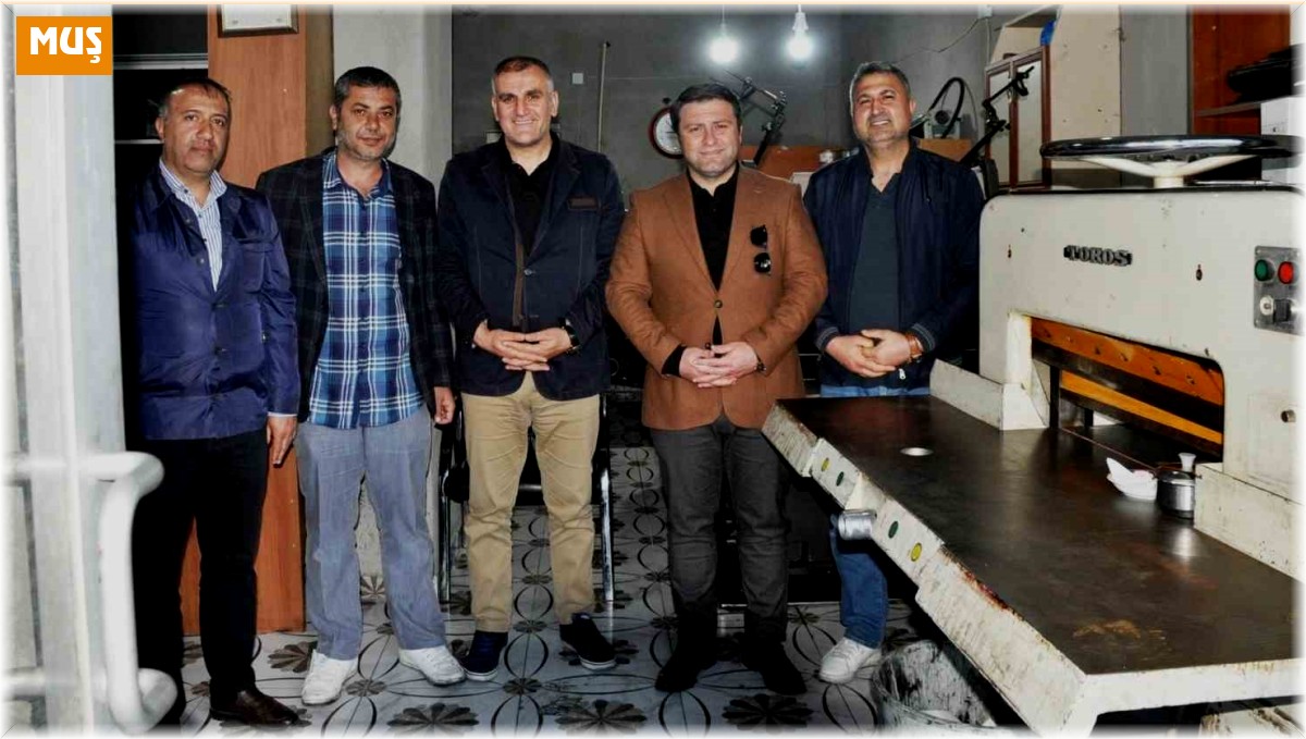 Kaymakam Ocak'tan gazetecilere ziyaret