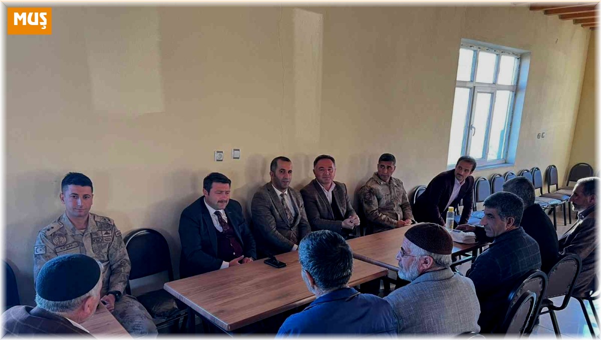 Kaymakam Ocak'tan köy ziyaretleri